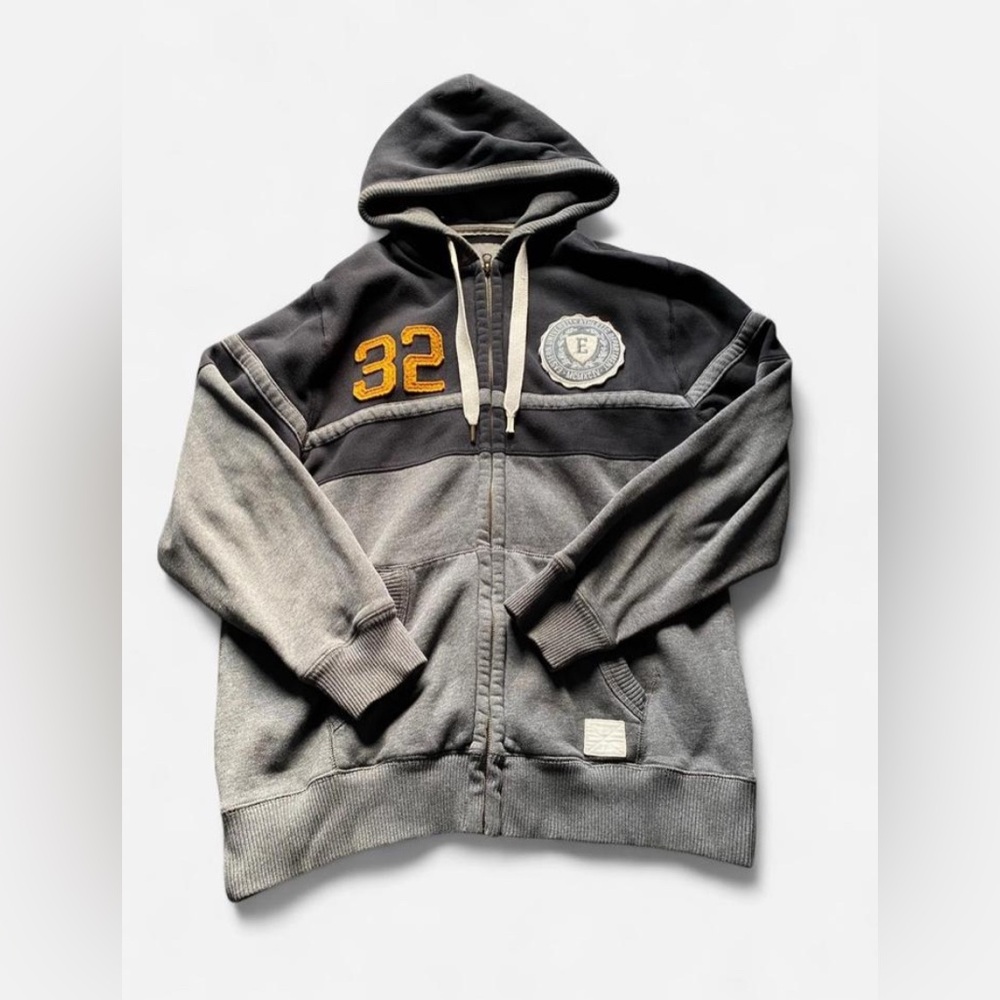 Old Navy Embroidered Zip Up Hoodie